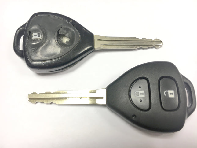 Repair service for Toyota Rav4 Hilux IQ remote key 2005 2006 2007 2008 2009 2010 2011 2012 2013 2014